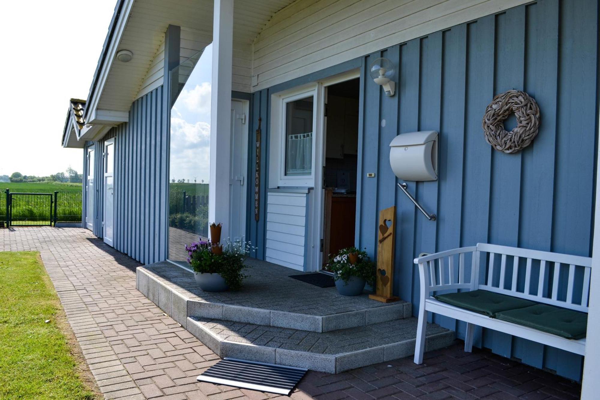Modernes Ferienhaus Direkt An Der Nordsee Wesselburenerkoog Экстерьер фото